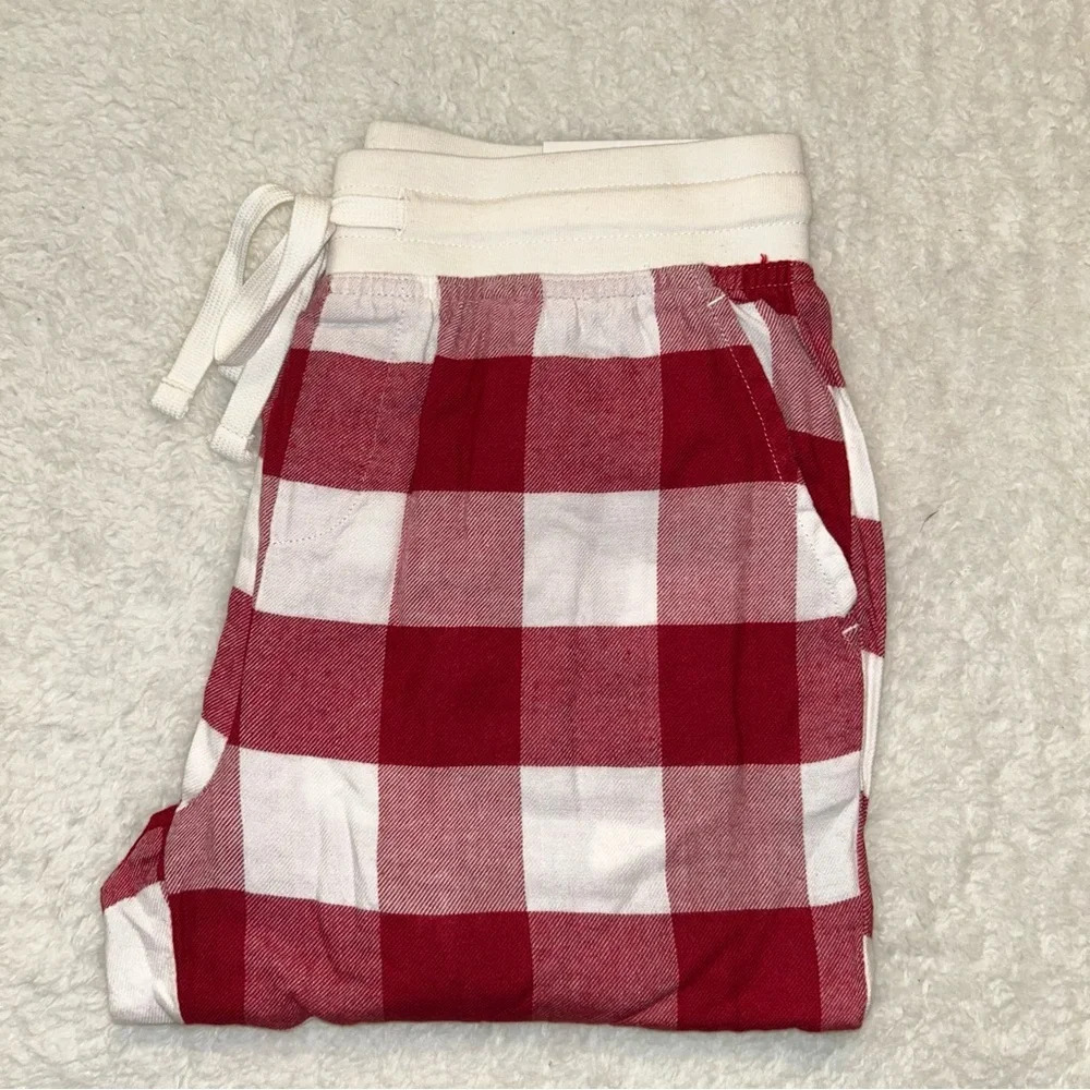 American Eagle Flannel Jogger PJ Pants Size XXS NWT - Picture 2 of 5